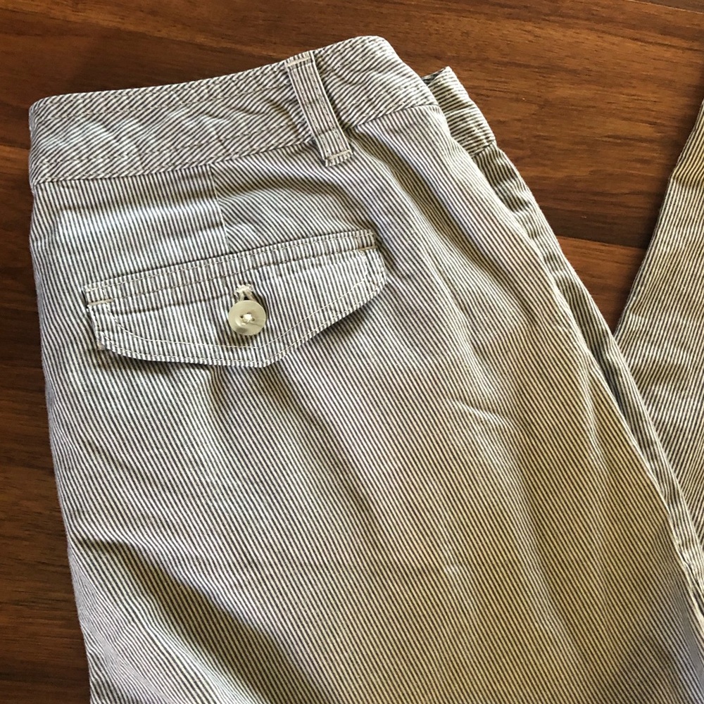 GAP stretch wide leg ankle pants